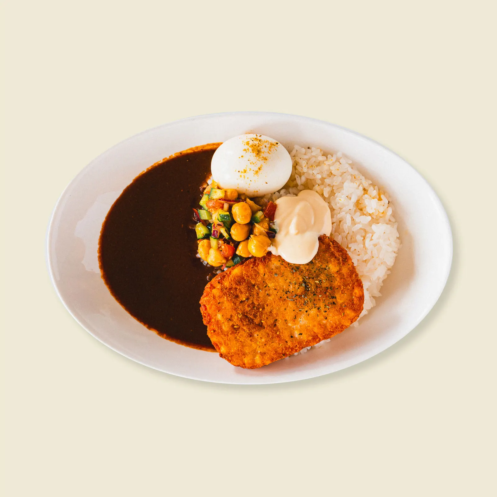 ザクポテひよこの自家製マヨカレー